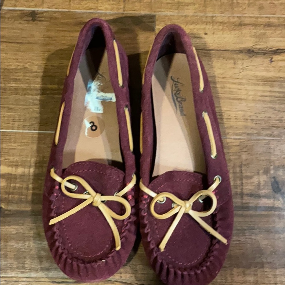Maroon Lucky Brand flats